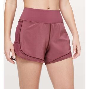 LULULEMON Over & Above Train Short
Misty Merlot Women's Mauve Athletic Shorts